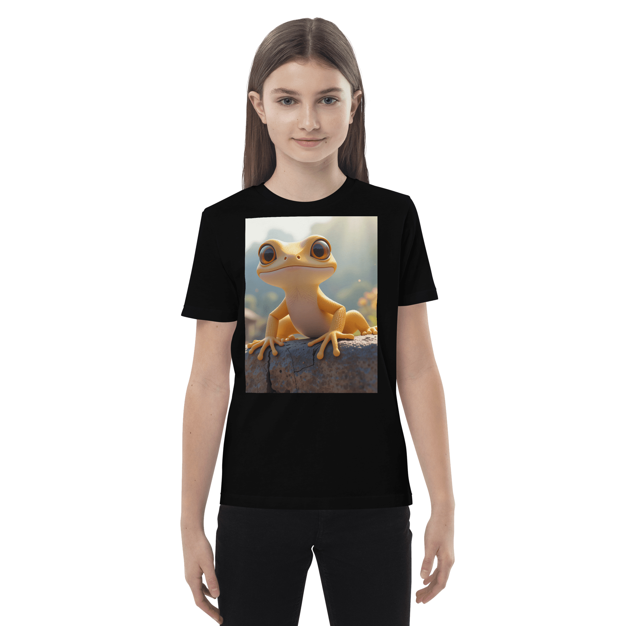 Gecko Organic Cotton Kids T-Shirt | Organic Cotton | 2T to 4T - Image 2