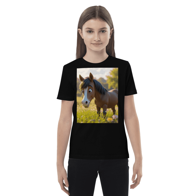 Horse Organic Cotton Kids T-Shirt | Organic Cotton | 2T to 4T