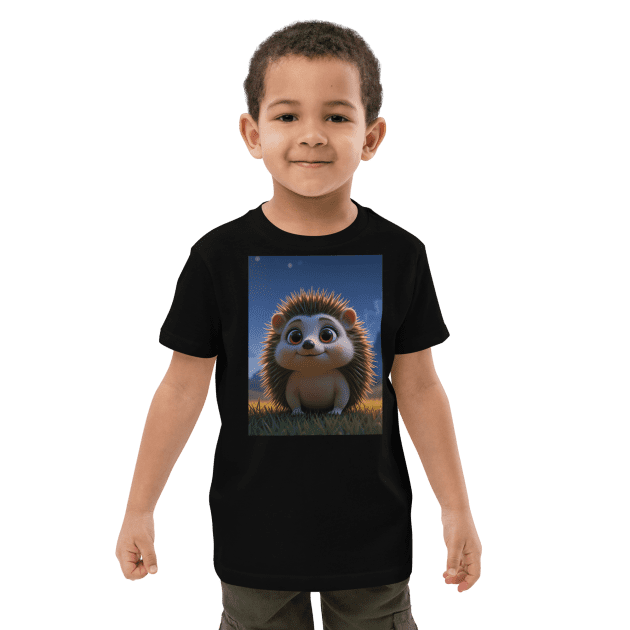 Hedgehog Organic Cotton Kids T-Shirt | Organic Cotton | 2T to 4T