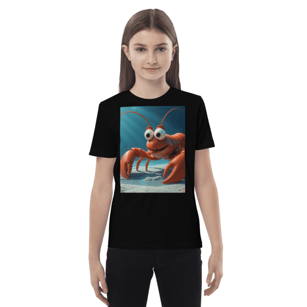Lobster Organic Cotton Kids T-Shirt | Organic Cotton | 2T to 4T