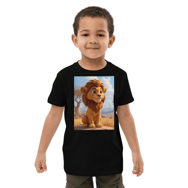 Lion Organic Cotton Kids T-Shirt | Organic Cotton | 2T to 4T