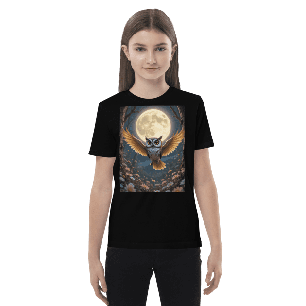 Owl Organic Cotton Kids T-Shirt | Organic Cotton | 2T to 4T