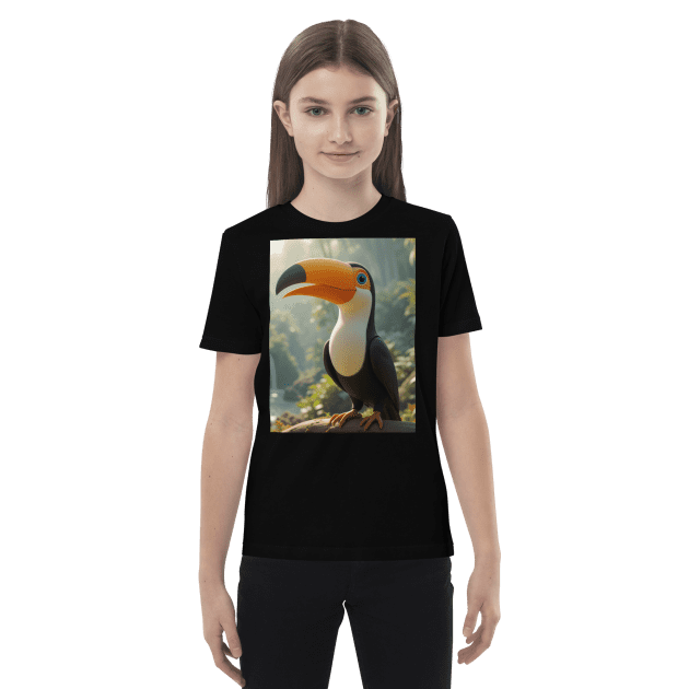 Toucan Organic Cotton Kids T-Shirt | Organic Cotton | 2T to 4T