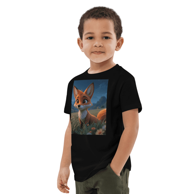 Fox Organic Cotton Kids T-Shirt | Organic Cotton | 2T to 4T