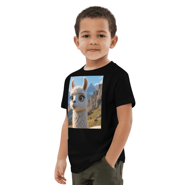 Llama Organic Cotton Kids T-Shirt | Organic Cotton | 2T to 4T