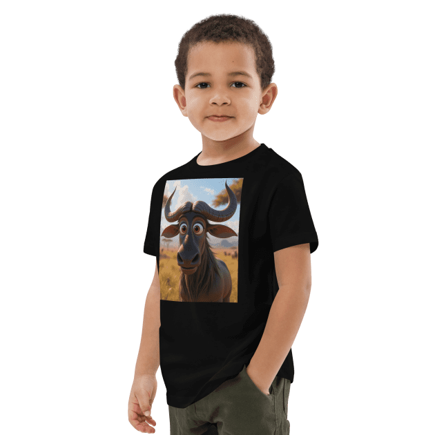 Wildebeest Organic Cotton Kids T-Shirt | Organic Cotton | 2T to 4T