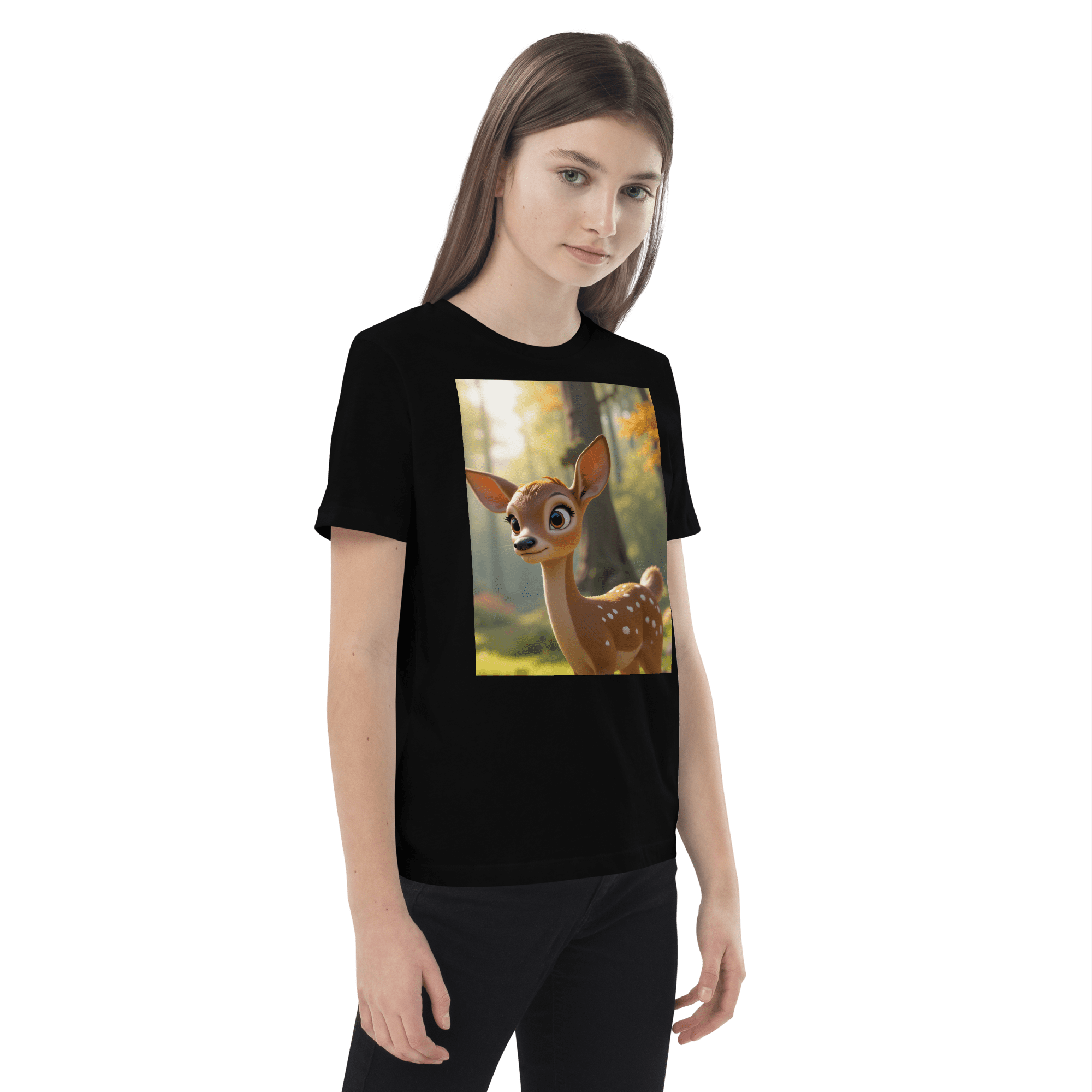 Deer Organic Cotton Kids T-Shirt | Organic Cotton | 2T to 4T - Image 3