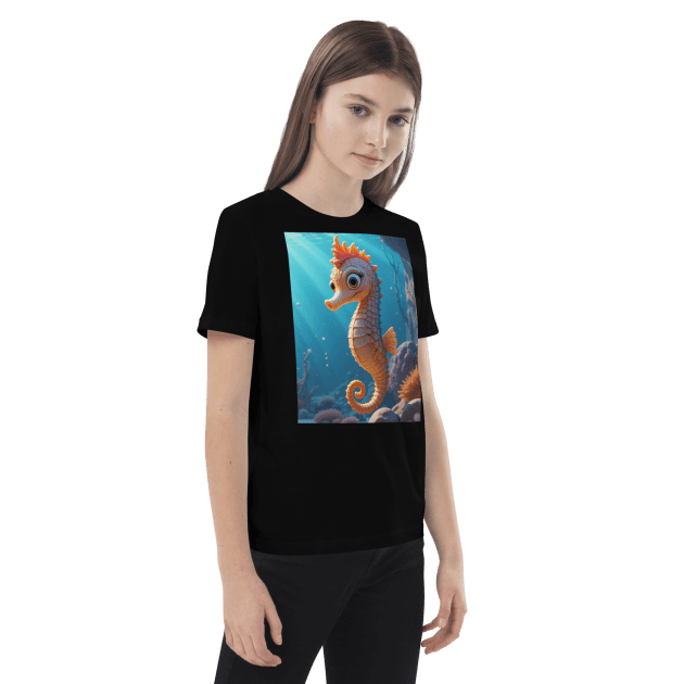 Seahorse Organic Cotton Kids T-Shirt | Organic Cotton | 2T to 4T