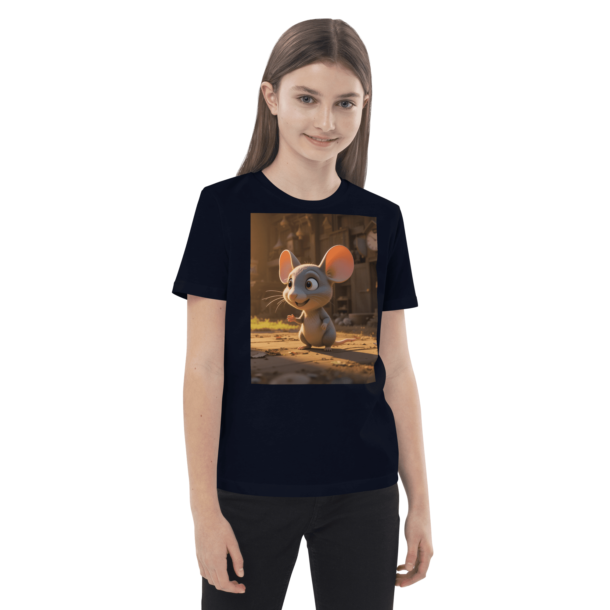 Mouse Organic Cotton Kids T-Shirt | Organic Cotton | 2T to 4T - Image 7