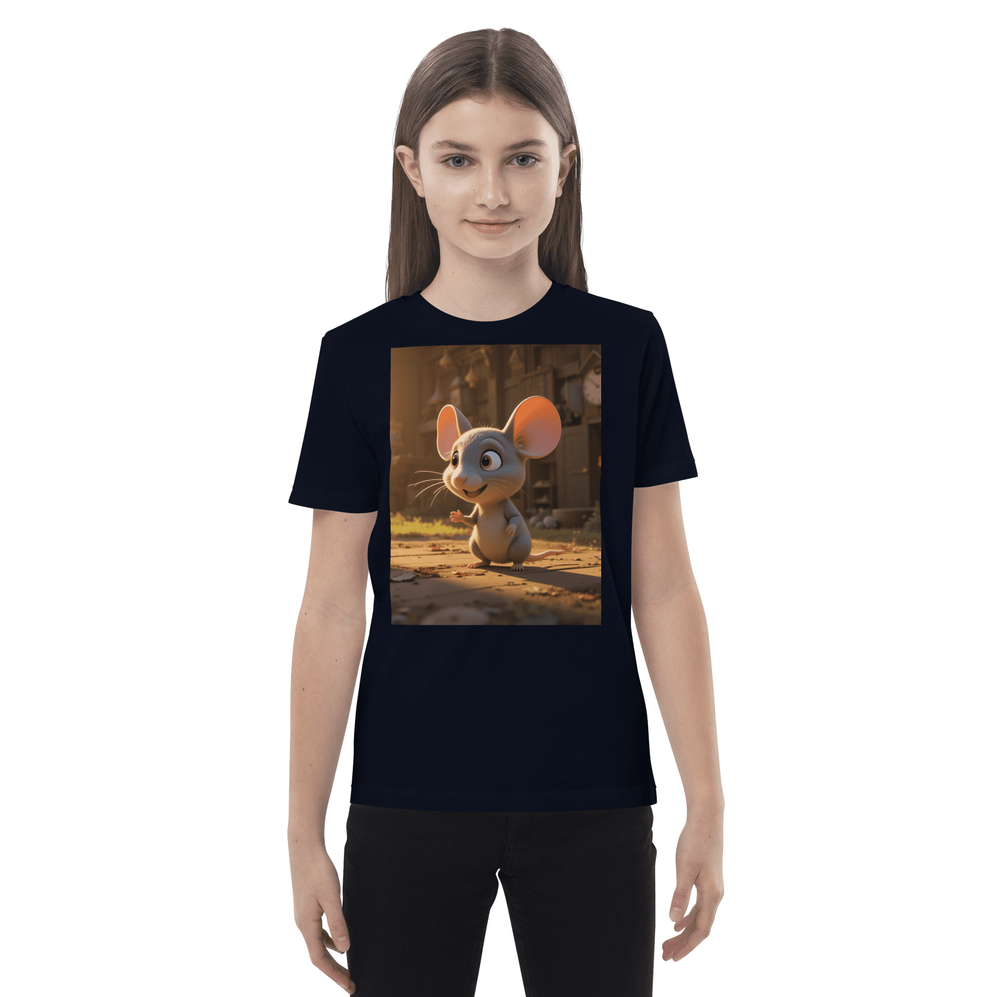 Mouse Organic Cotton Kids T-Shirt | Organic Cotton | 2T to 4T - Image 6