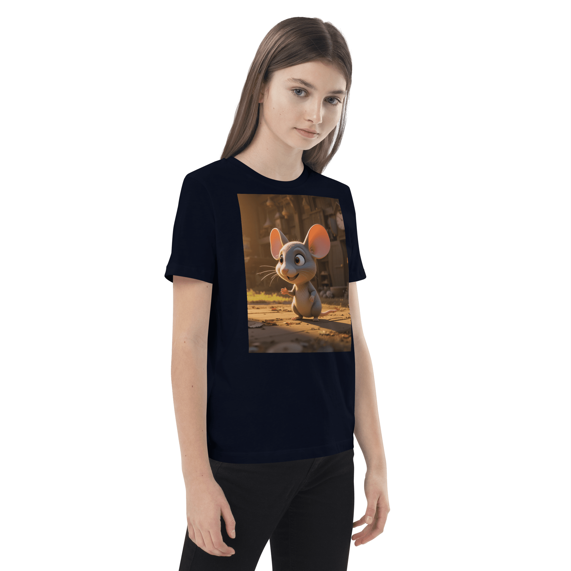Mouse Organic Cotton Kids T-Shirt | Organic Cotton | 2T to 4T - Image 8