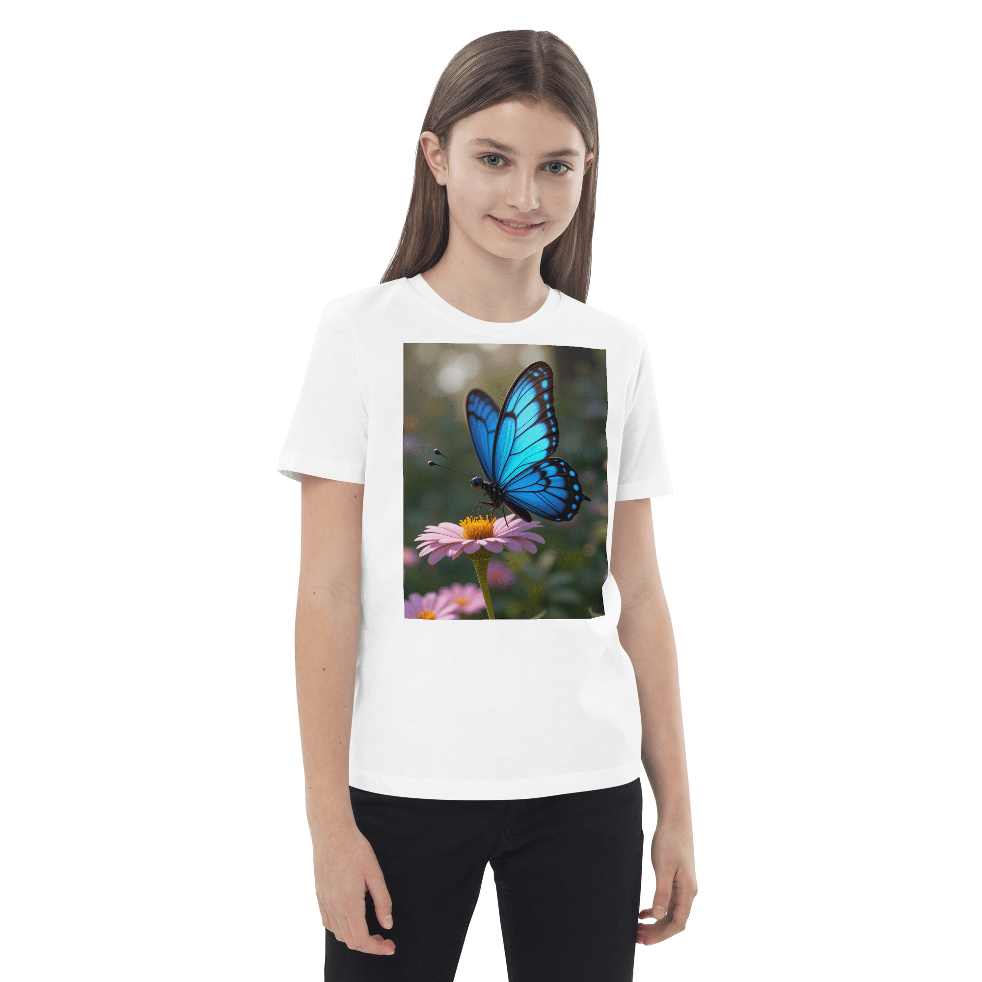 Butterfly Organic Cotton Kids T-Shirt | Organic Cotton | 2T to 4T - Image 10