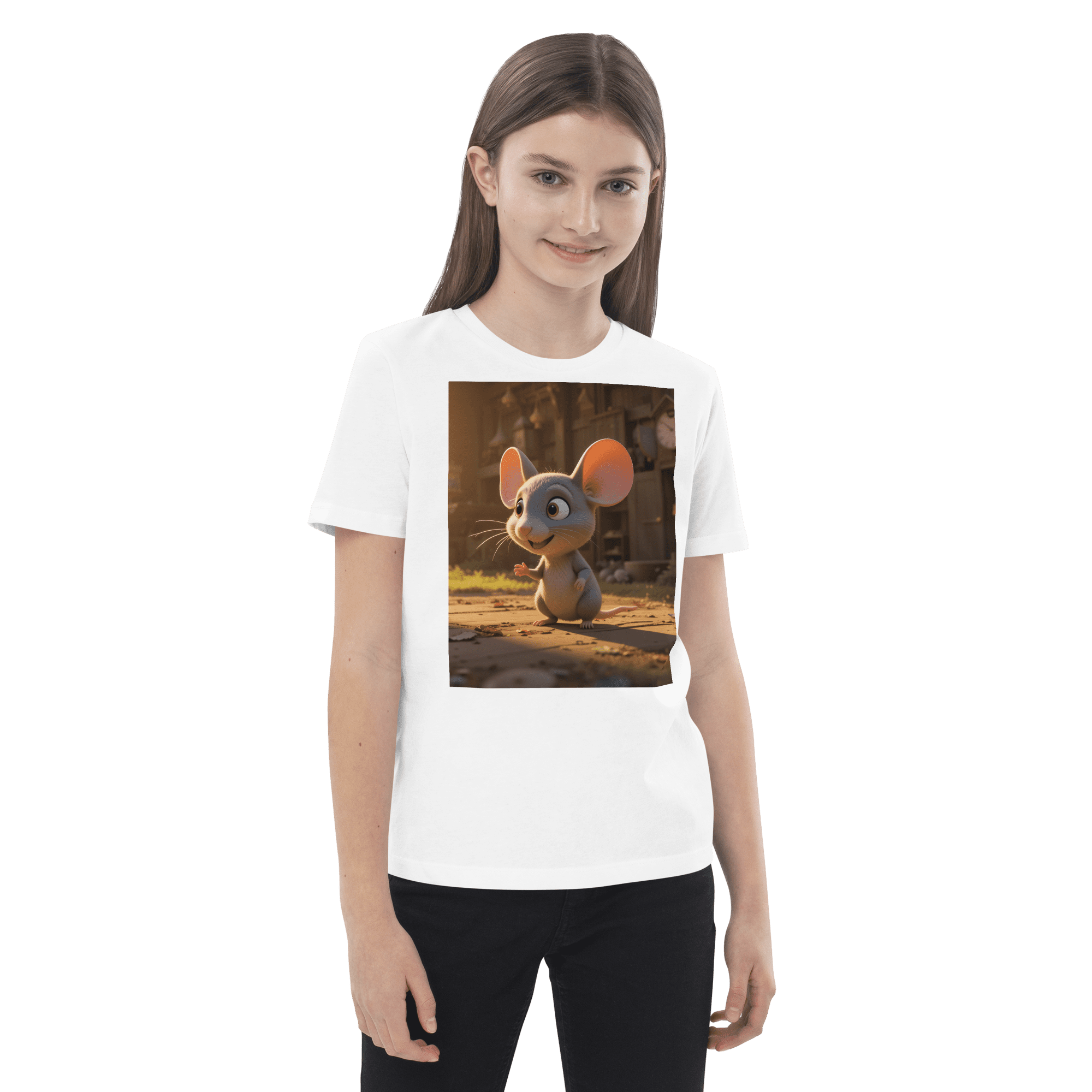 Mouse Organic Cotton Kids T-Shirt | Organic Cotton | 2T to 4T - Image 10