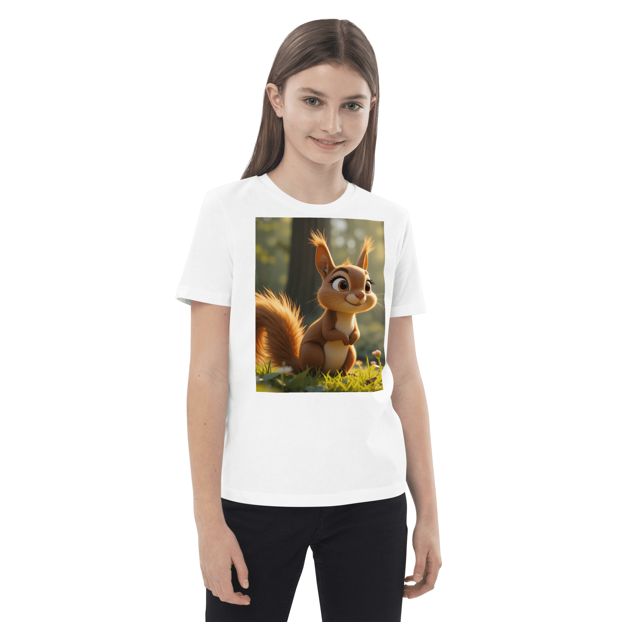 Squirrel Organic Cotton Kids T-Shirt | Organic Cotton | 2T to 4T - Image 10