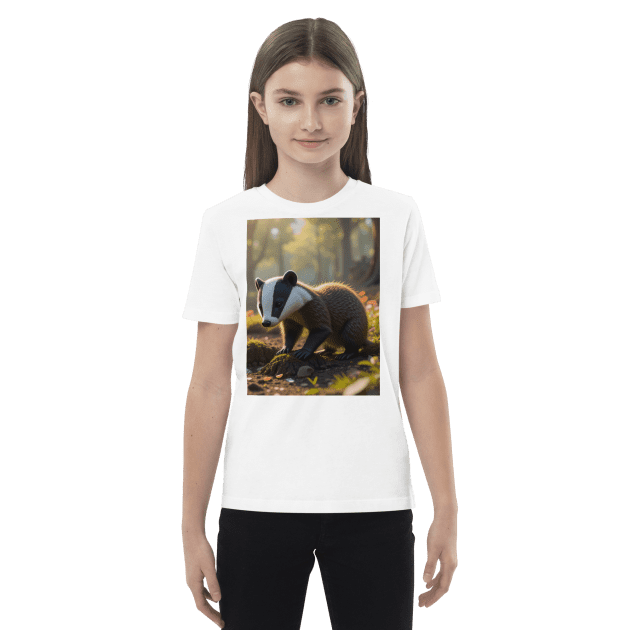 Badger Organic Cotton Kids T-Shirt | Organic Cotton | 2T to 4T