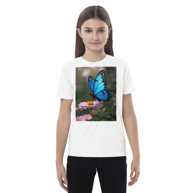 Butterfly Organic Cotton Kids T-Shirt | Organic Cotton | 2T to 4T