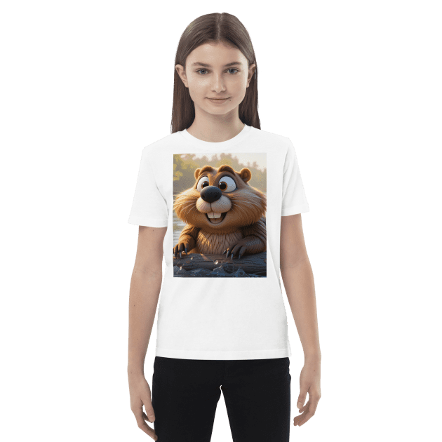 Beaver Organic Cotton Kids T-Shirt | Organic Cotton | 2T to 4T