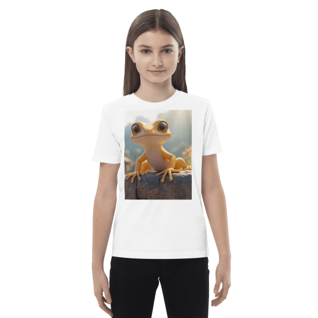 Gecko Organic Cotton Kids T-Shirt | Organic Cotton | 2T to 4T
