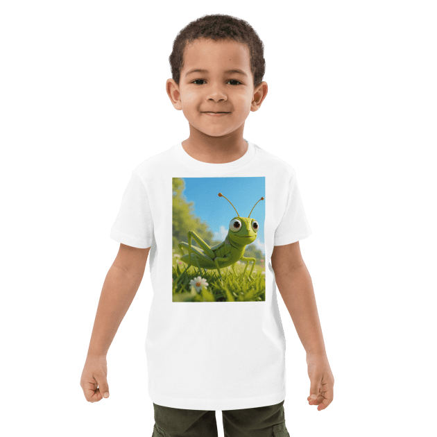 Grasshopper Organic Cotton Kids T-Shirt | Organic Cotton | 2T to 4T