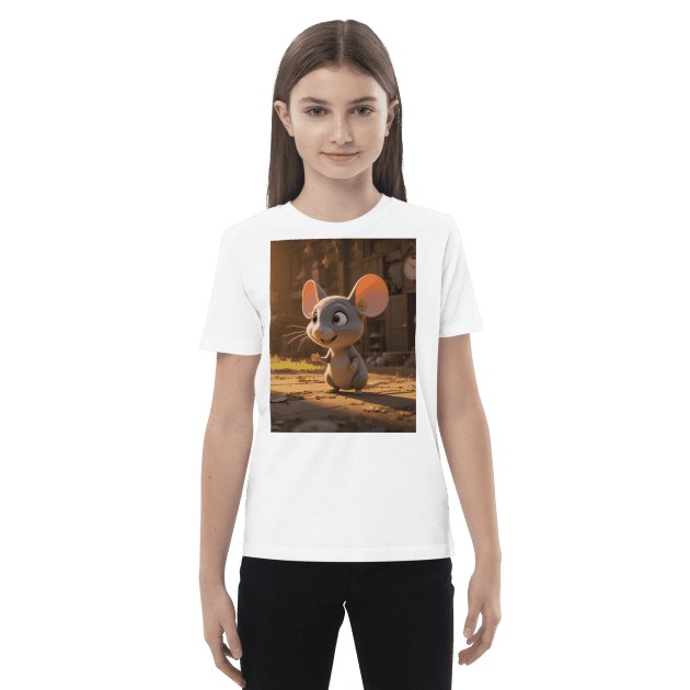 Mouse Organic Cotton Kids T-Shirt | Organic Cotton | 2T to 4T