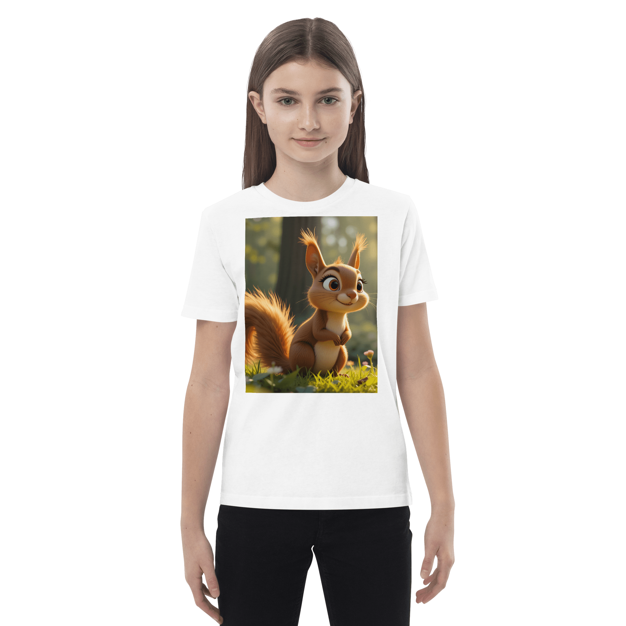 Squirrel Organic Cotton Kids T-Shirt | Organic Cotton | 2T to 4T - Image 9