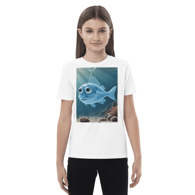 Xray Fish Organic Cotton Kids T-Shirt | Organic Cotton | 2T to 4T