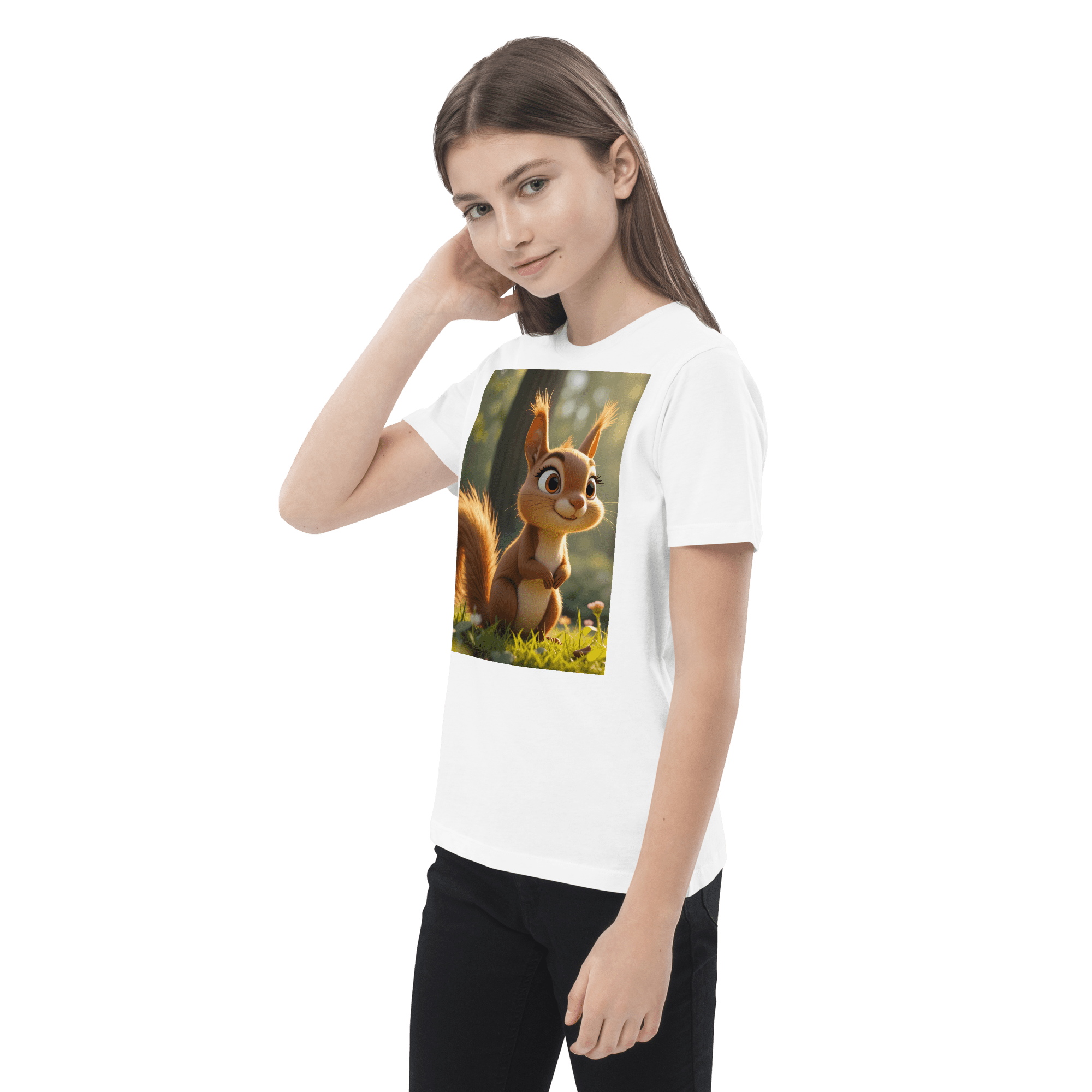 Squirrel Organic Cotton Kids T-Shirt | Organic Cotton | 2T to 4T - Image 12
