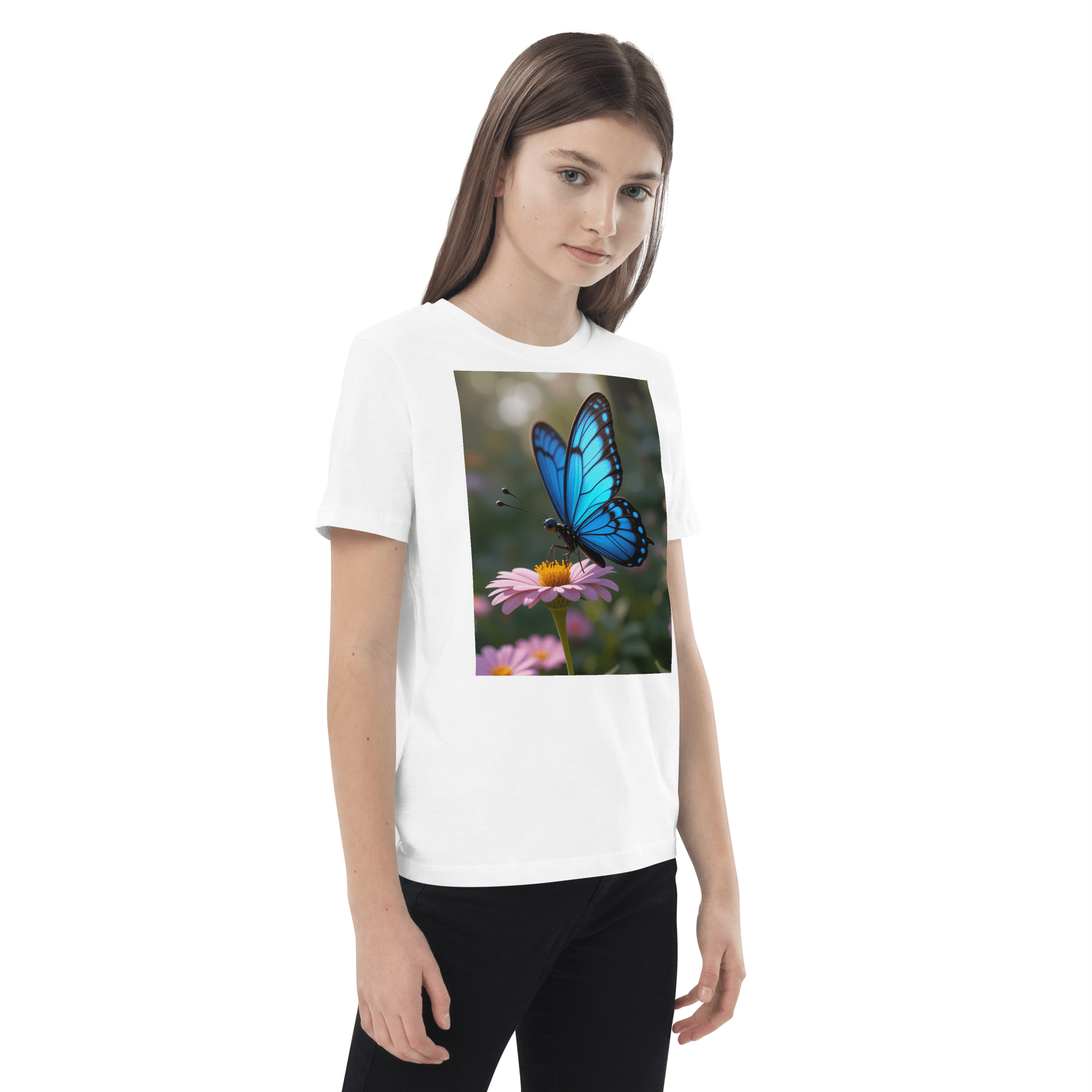 Butterfly Organic Cotton Kids T-Shirt | Organic Cotton | 2T to 4T - Image 11