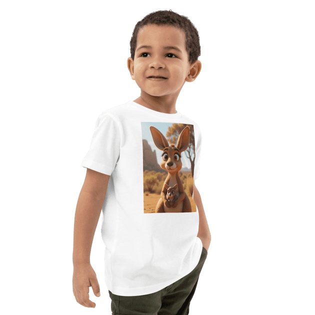 Kangaroo Organic Cotton Kids T-Shirt | Organic Cotton | 2T to 4T