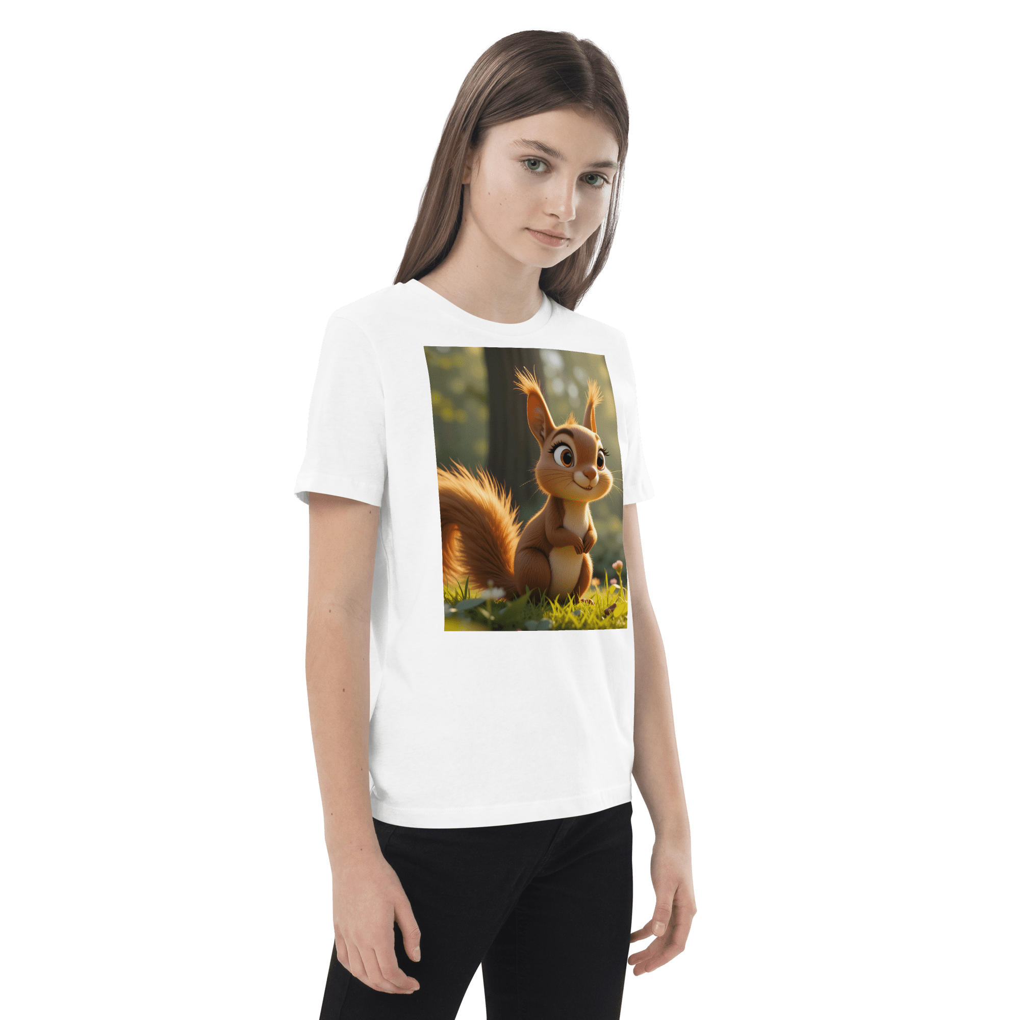 Squirrel Organic Cotton Kids T-Shirt | Organic Cotton | 2T to 4T - Image 11