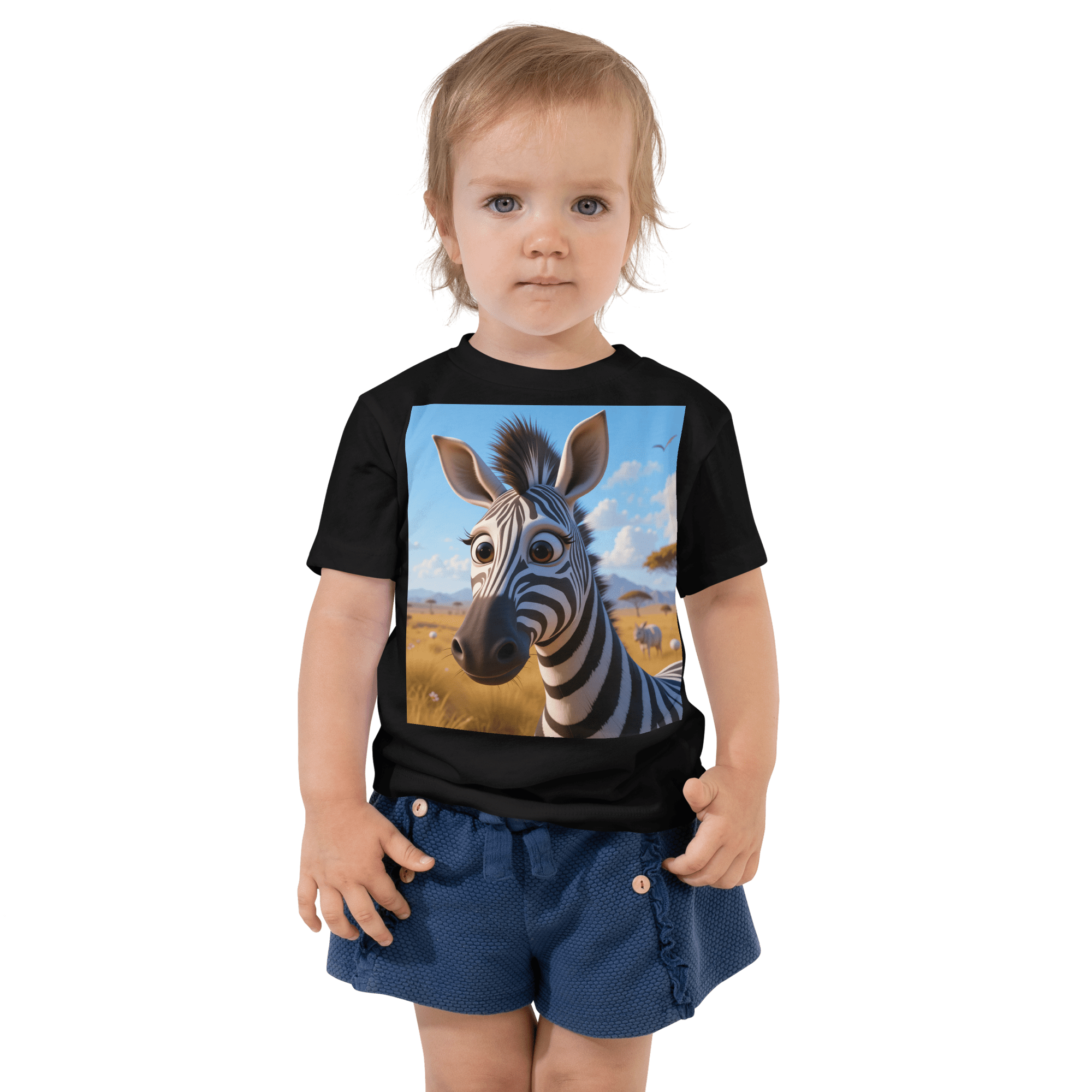 Zebra Toddler T-Shirt | Organic Cotton | 2T to 4T - Image 2