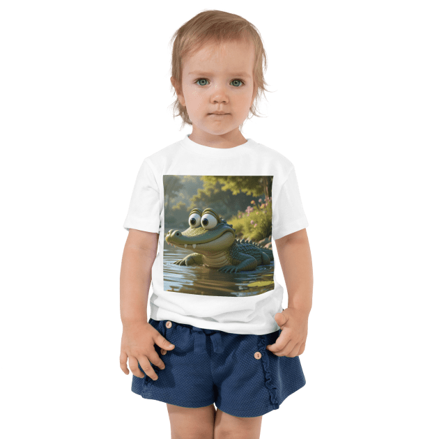Alligator Toddler T-Shirt | Organic Cotton | 2T to 4T