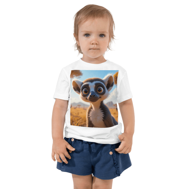 Lemur Toddler T-Shirt | Organic Cotton | 2T to 4T