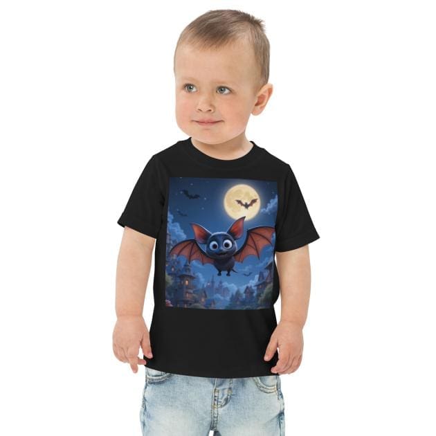 Bat Toddler Jersey T-Shirt | Organic Cotton | 2T to 4T