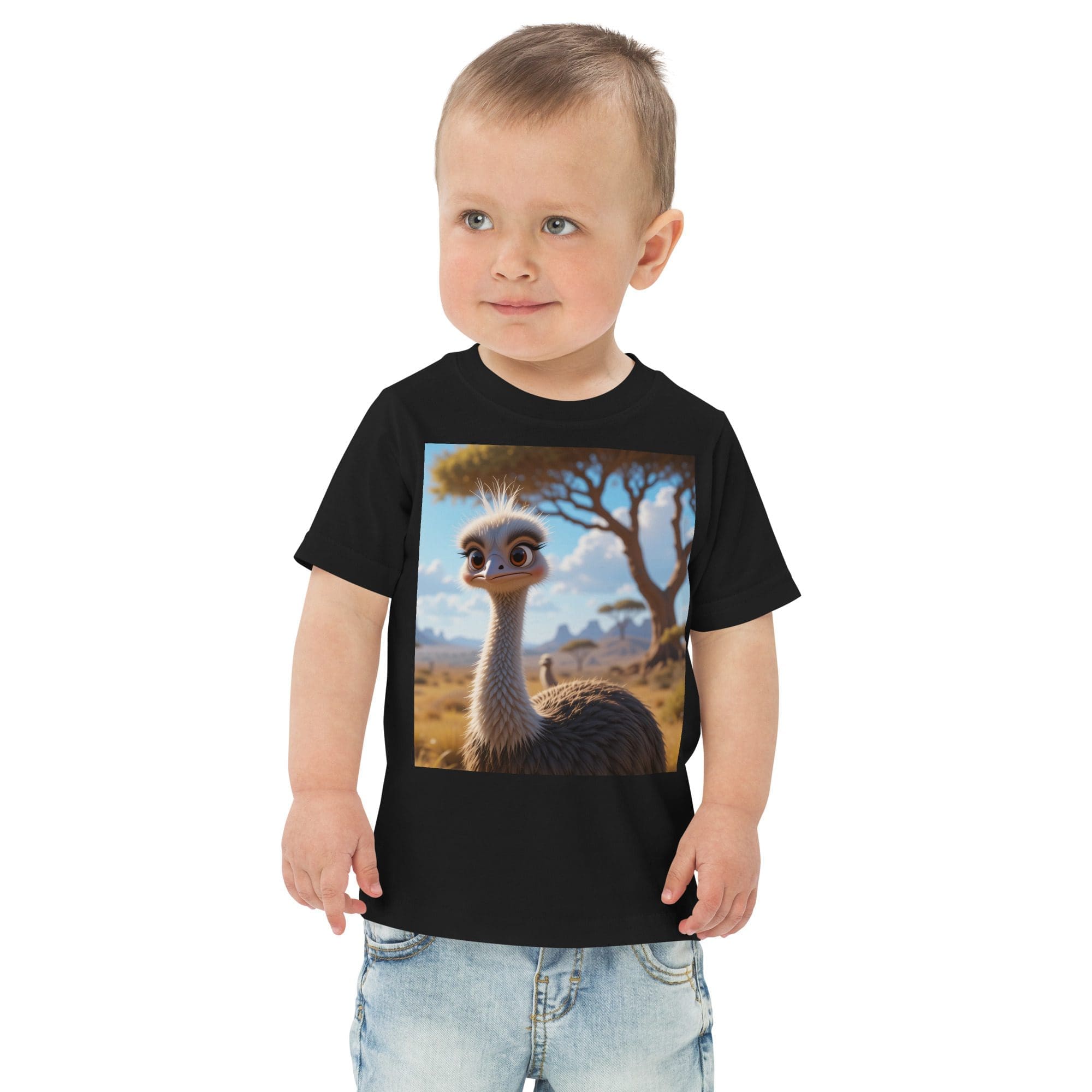 Emu Toddler Jersey T-Shirt | Organic Cotton | 2T to 4T - Image 2