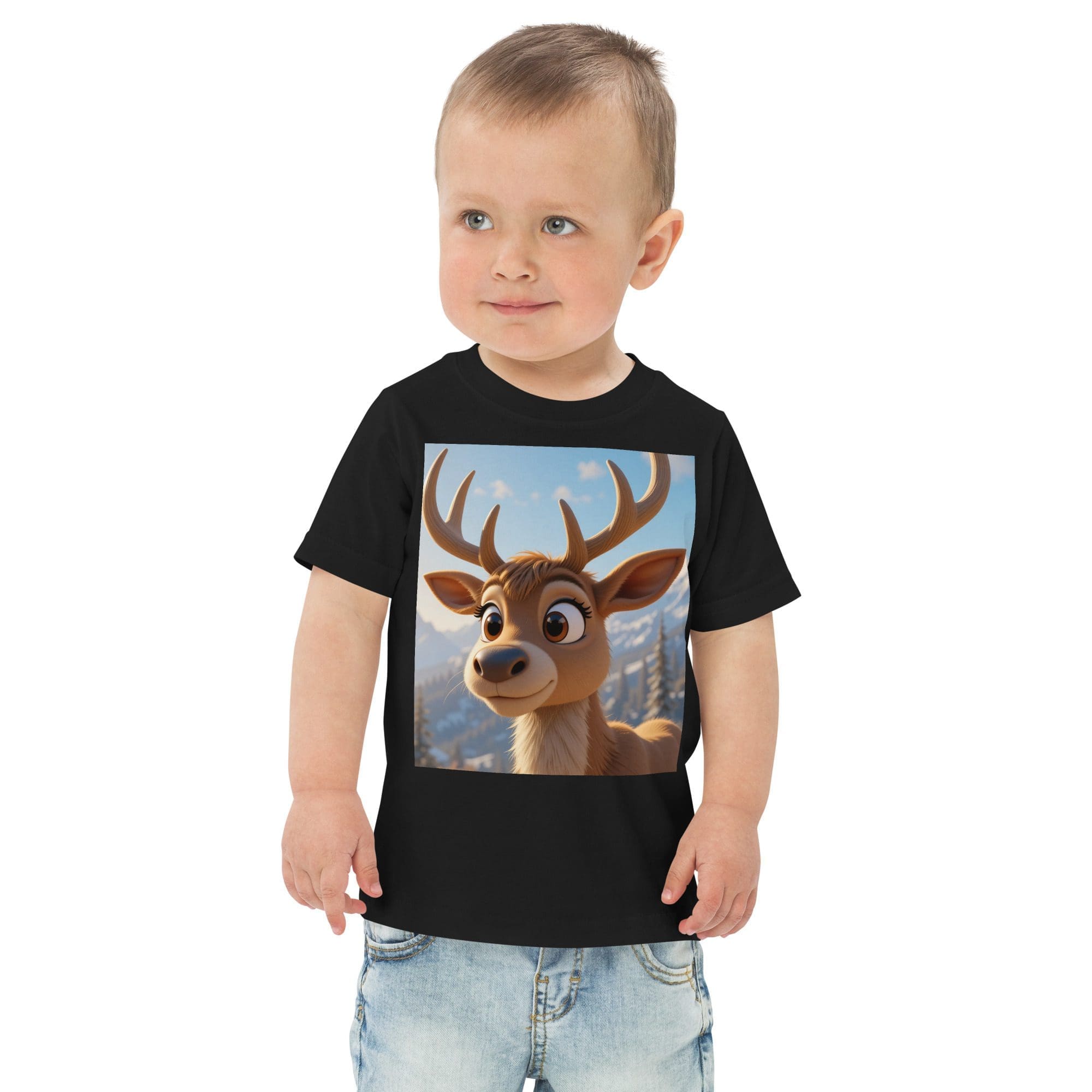 Elk Toddler Jersey T-Shirt | Organic Cotton | 2T to 4T - Image 2