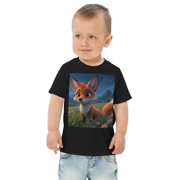 Fox Toddler Jersey T-Shirt | Organic Cotton | 2T to 4T