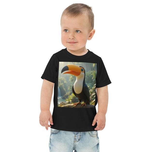 Toucan Toddler Jersey T-Shirt | Organic Cotton | 2T to 4T