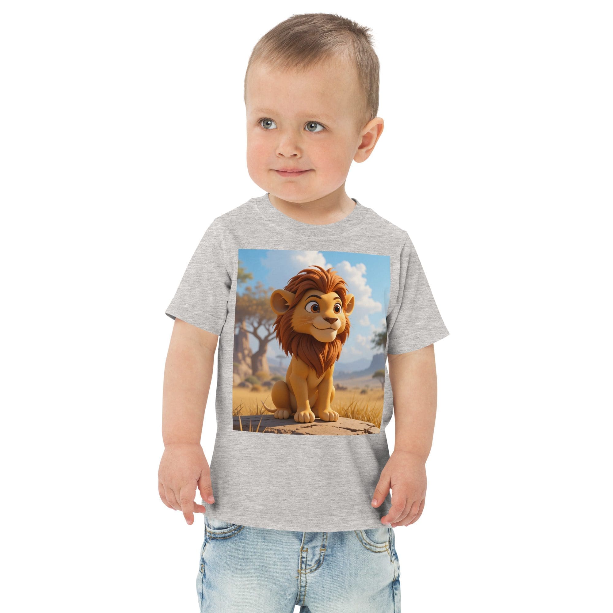 Lion Toddler Jersey T-Shirt | Organic Cotton | 2T to 4T - Image 11