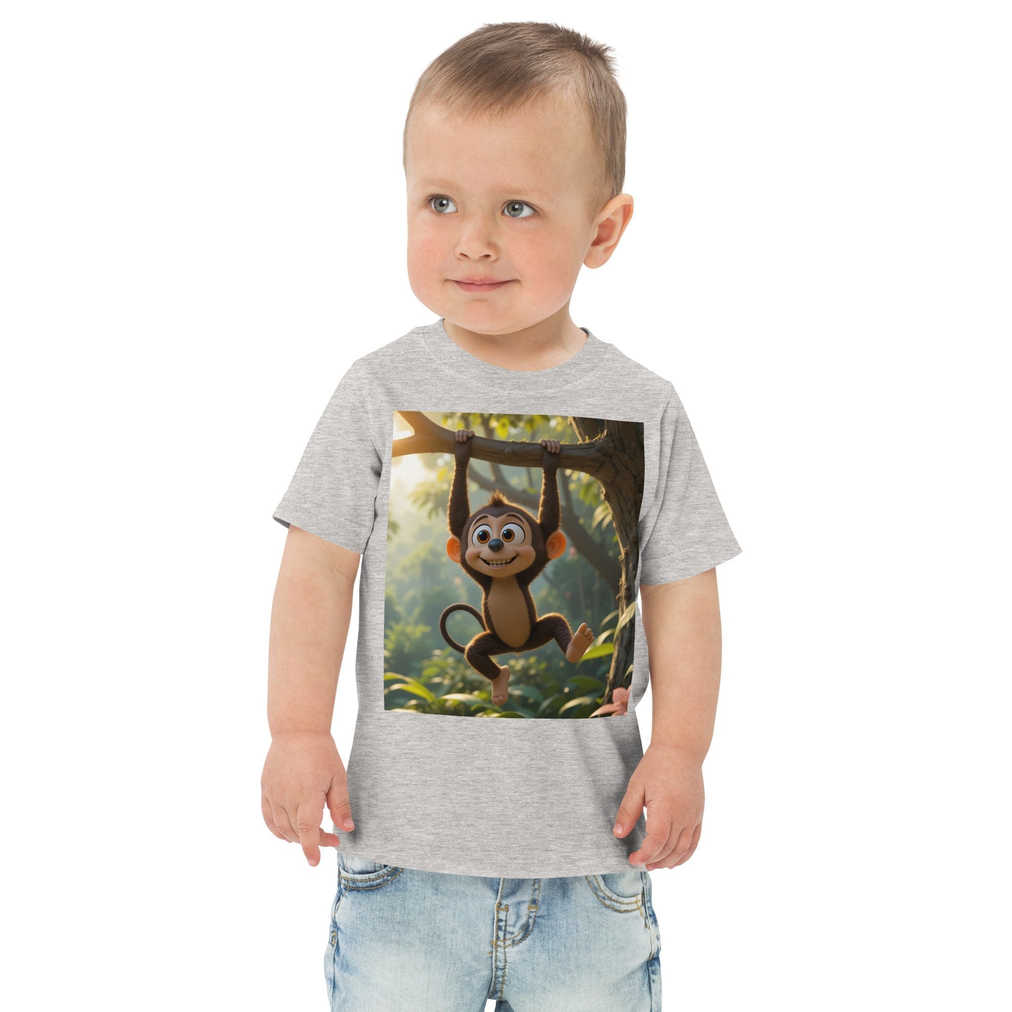 Monkey Toddler Jersey T-Shirt | Organic Cotton | 2T to 4T - Image 11