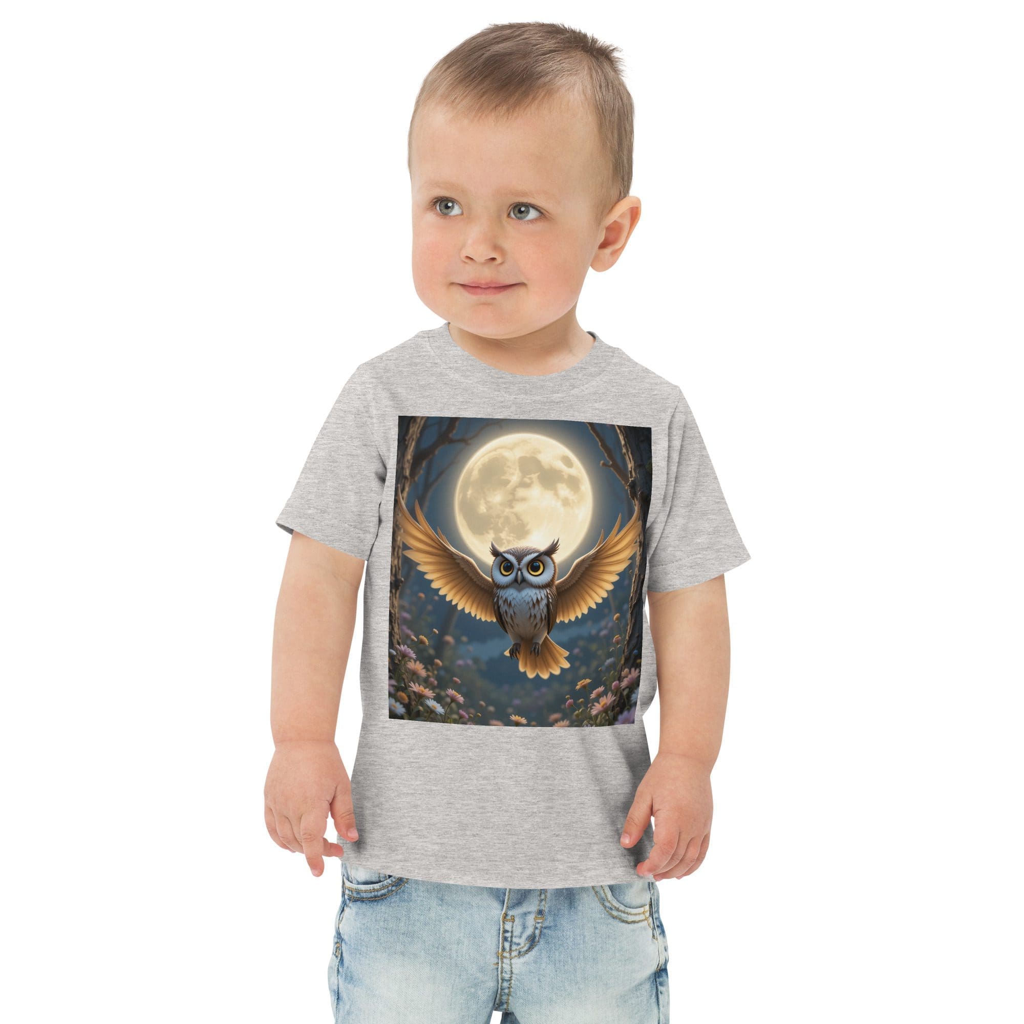 Owl Toddler Jersey T-Shirt | Organic Cotton | 2T to 4T - Image 10