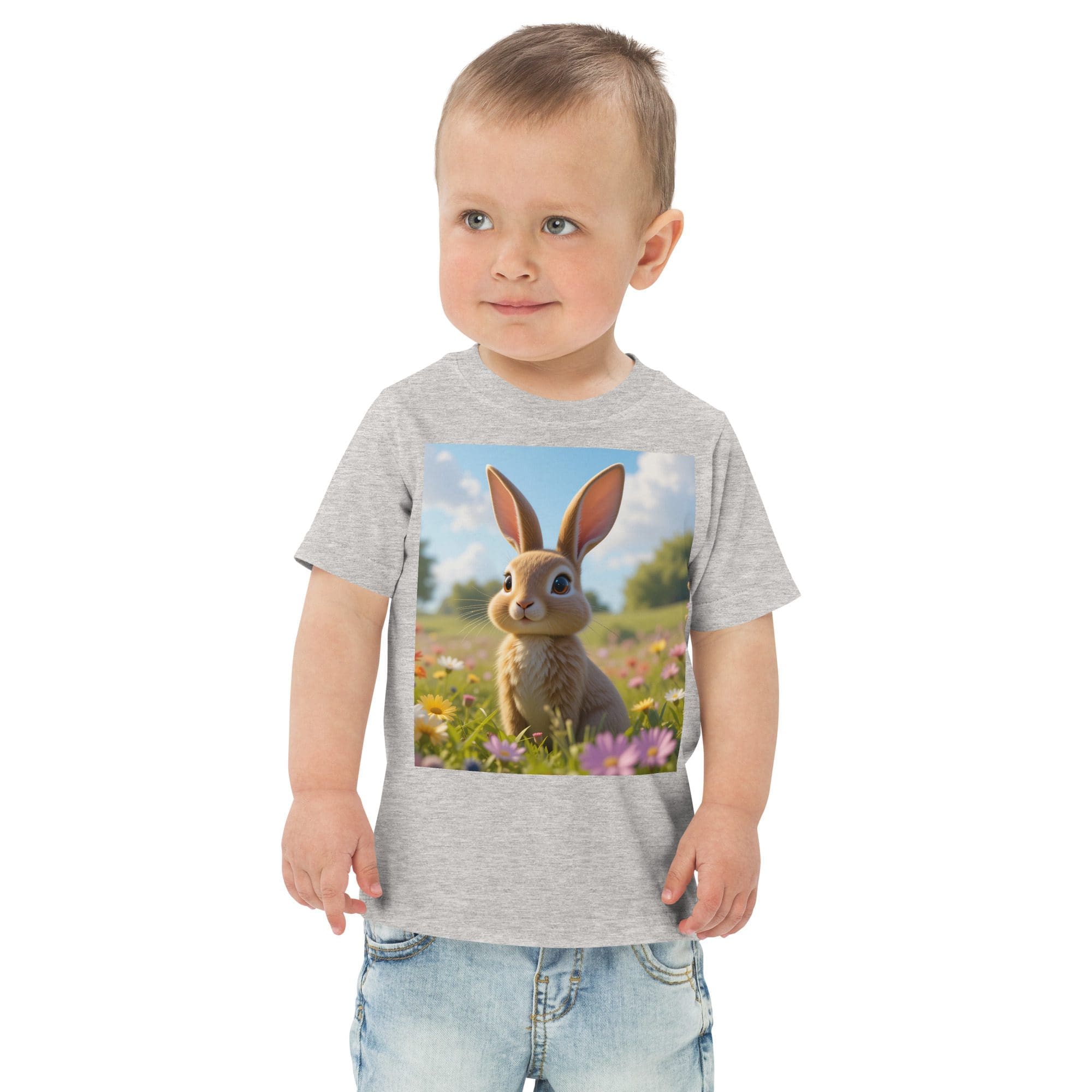 Rabbit Toddler Jersey T-Shirt | Organic Cotton | 2T to 4T - Image 11