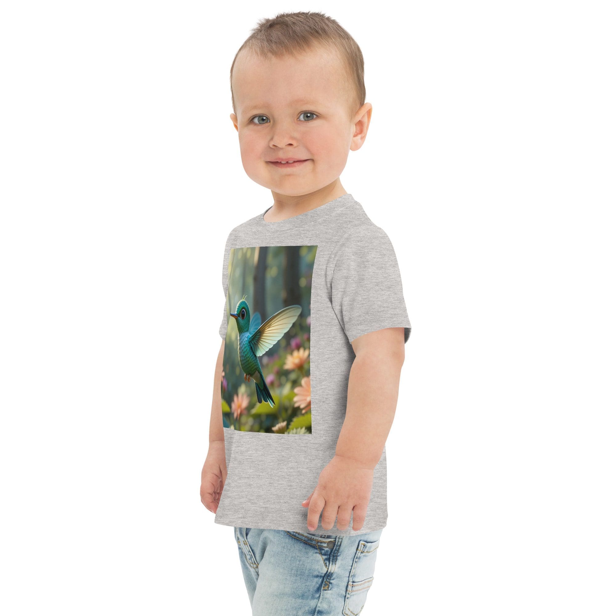 Hummingbird Toddler Jersey T-Shirt | Organic Cotton | 2T to 4T - Image 13