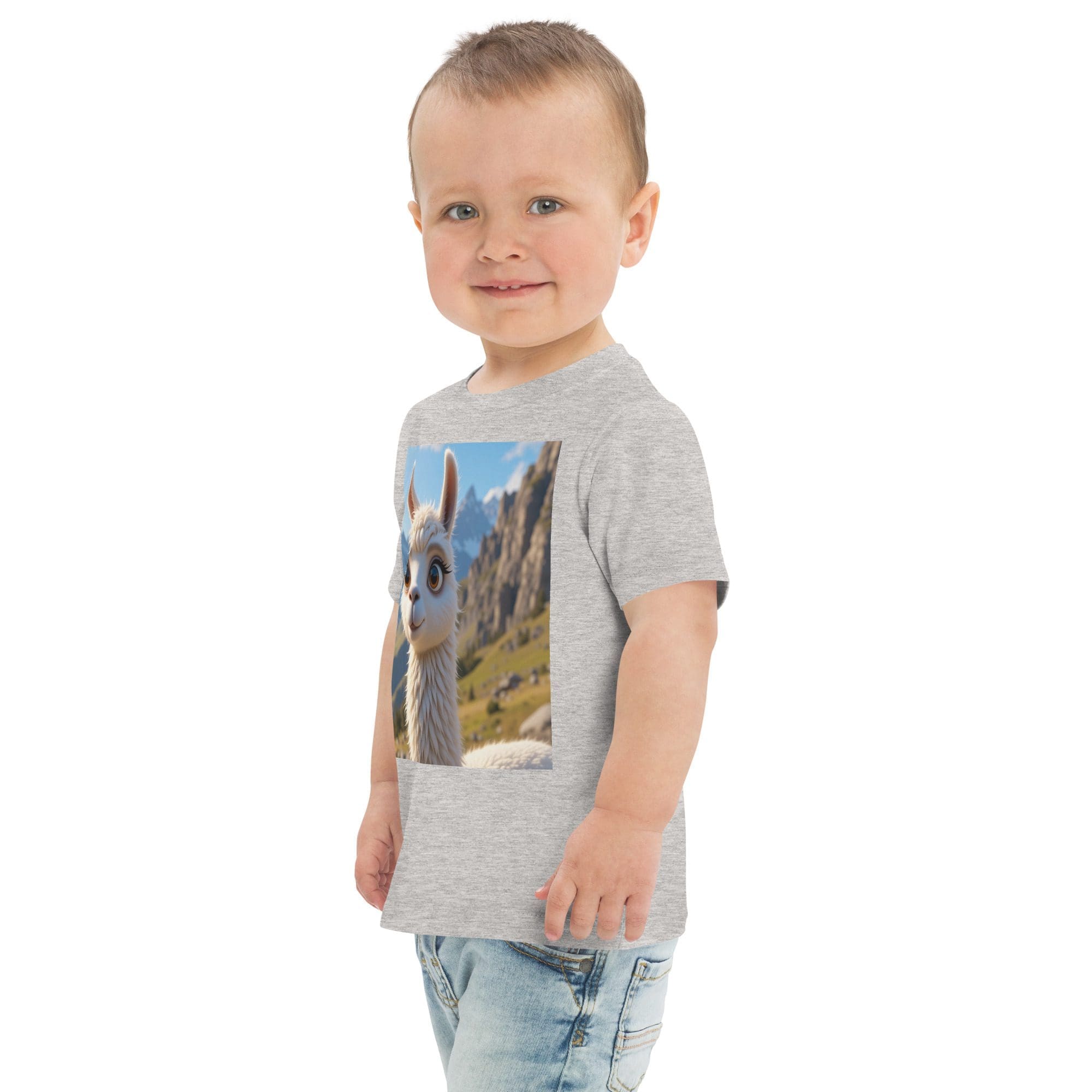 Llama Toddler Jersey T-Shirt | Organic Cotton | 2T to 4T - Image 13