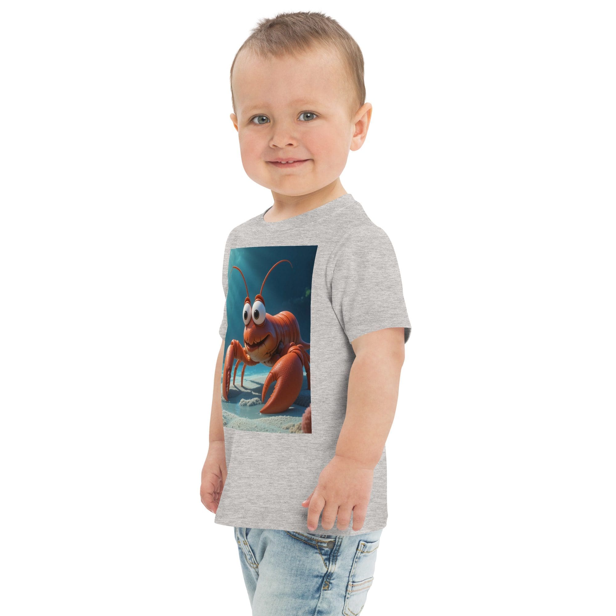 Lobster Toddler Jersey T-Shirt | Organic Cotton | 2T to 4T - Image 13