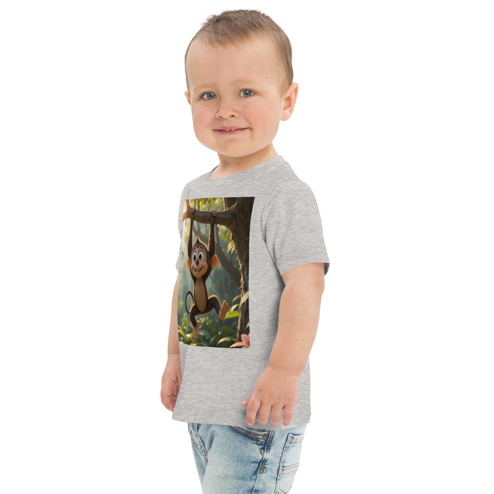 Monkey Toddler Jersey T-Shirt | Organic Cotton | 2T to 4T - Image 13