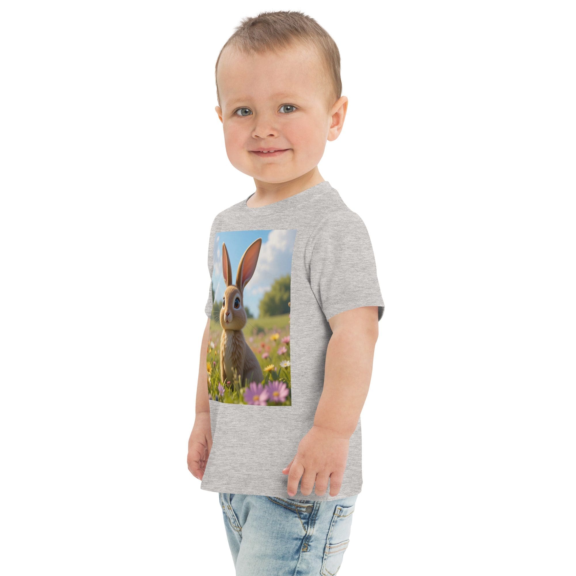Rabbit Toddler Jersey T-Shirt | Organic Cotton | 2T to 4T - Image 13