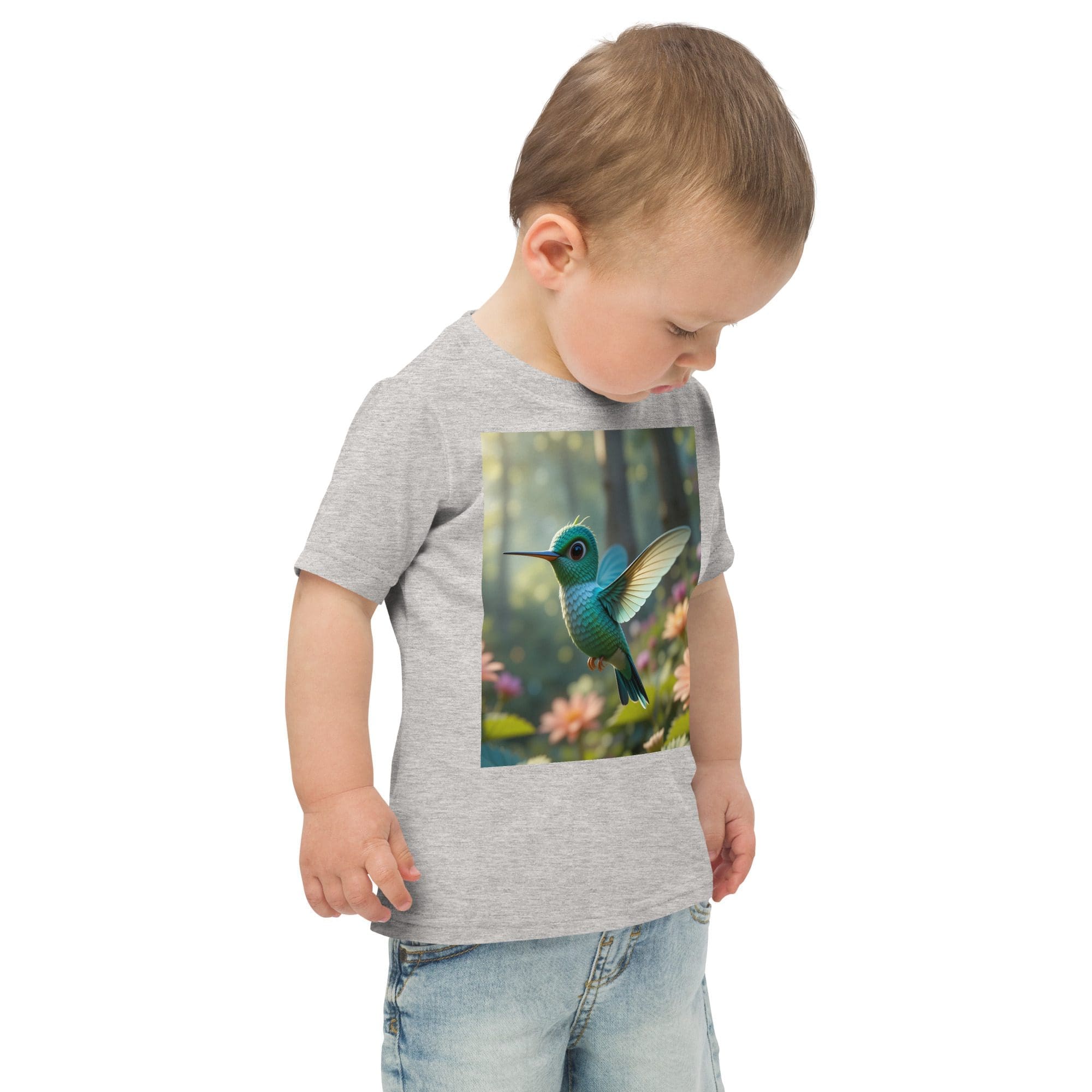 Hummingbird Toddler Jersey T-Shirt | Organic Cotton | 2T to 4T - Image 12