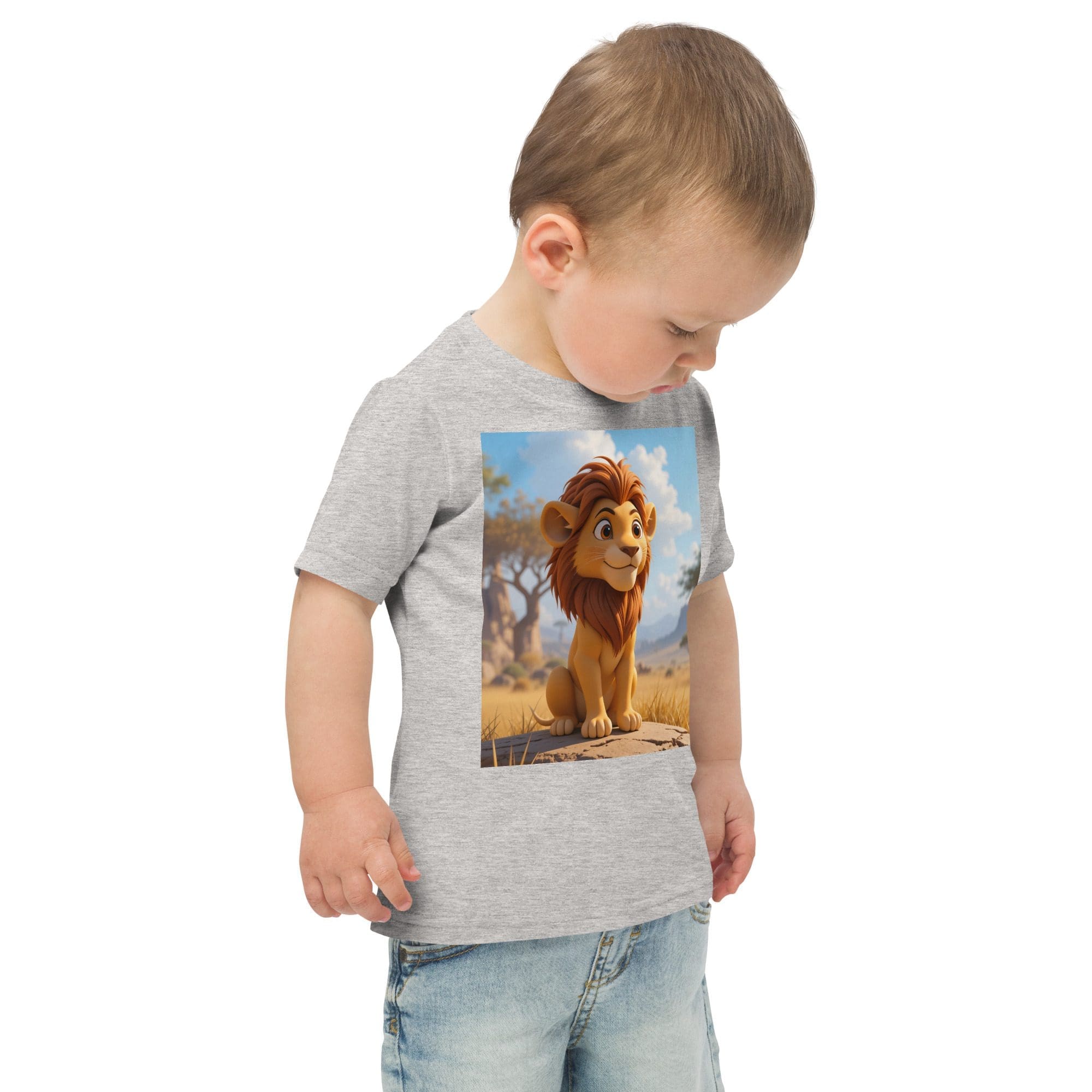 Lion Toddler Jersey T-Shirt | Organic Cotton | 2T to 4T - Image 12