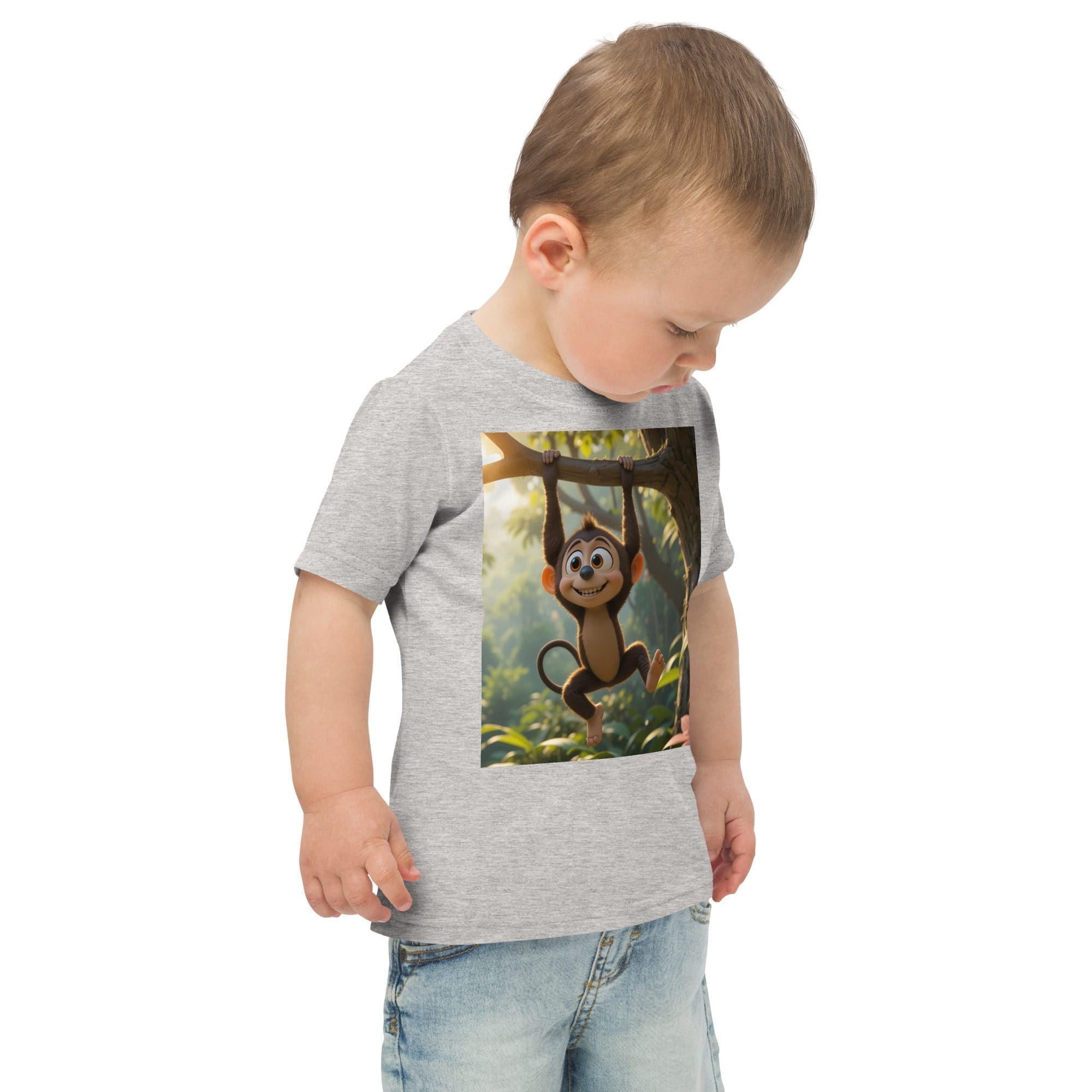 Monkey Toddler Jersey T-Shirt | Organic Cotton | 2T to 4T - Image 12